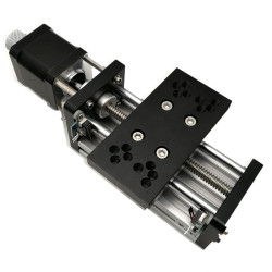 Doesbot CNC 3018 Update Kit, Including Sliding Table with Motor, 52mm Spindle Fixture, X Axis Scs10uu Slider, T8 lead 4mm screw