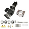 Doesbot CNC 3018 Update Kit, Including Sliding Table with Motor, 52mm Spindle Fixture, X Axis Scs10uu Slider, T8 lead 4mm screw