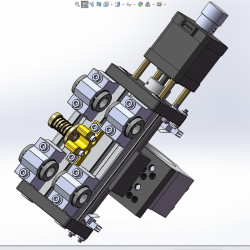 Doesbot CNC 3018 Update Kit, Including Sliding Table with Motor, 52mm Spindle Fixture, X Axis Scs10uu Slider, T8 lead 4mm screw