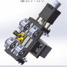 Doesbot CNC 3018 Update Kit, Including Sliding Table with Motor, 52mm Spindle Fixture, X Axis Scs10uu Slider, T8 lead 4mm screw